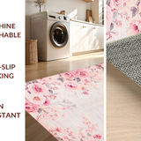 Ultra Soft Area Rug, Non Slip, Stain Resistant, Washable Area Rugs for Living Room, Bedroom, Vibrant Shaggy Pink Essence(Pink)