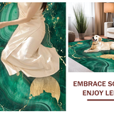 Emerald Glitter Marble Aesthetic(Green)