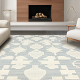 Chic Ivory Ogee Patterned(Gray)