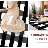 Cozy Earthy Plaid Motif(Black)