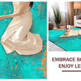 Eclectic Modern Geometric Fusion(Blue)