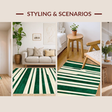Elegant Wavy Geometric Aesthetic(Green)