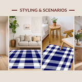 Charming Farmhouse Striped Aesthetic(Blue)