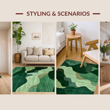 Dynamic Abstract Landscape Design(Green)