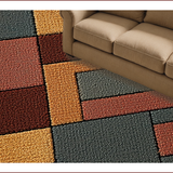 Ultra Soft Area Rug, Non Slip, Stain Resistant, Washable Area Rugs for Living Room, Bedroom, Multi-Colored Contemporary Entryway Non-Slip Rug(Beige)