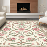 Elegant Herbaceous Patterned(Ivory)