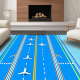 Whimsical Airport Runway Journey(Blue)