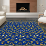 Geometric Royal Blue Elegance(Blue)