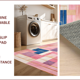 Chic Vibrant Geometric Arrangement(Pink)