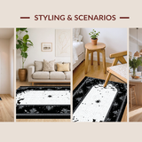 Gothic Black Bat Motif(Black)