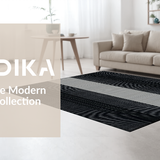 Elegant Textured Layered Design(Black)