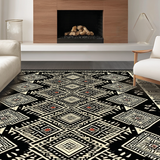 Chic Retro Trellis Aesthetic(Black)