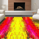 Striking Colorful Fluid Composition(Red)