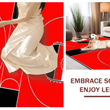 Dynamic Court Inspired Graphic Style(Red)