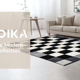 Elegant Textured Lattice Arrangement(Black)