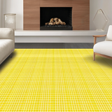 Ultra Soft Area Rug, Non Slip, Stain Resistant, Washable Area Rugs for Living Room, Bedroom, Vibrant Shaggy Luxe Aesthetic(Yellow)