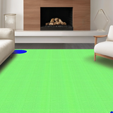 Ultra Soft Area Rug, Non Slip, Stain Resistant, Washable Area Rugs for Living Room, Bedroom, Vibrant Cartoon Frog Design(Green)