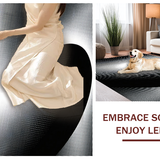 Chic Black and White Vortex Design(Black)