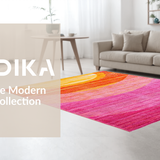 Fun Eclectic Rainbow Artwork(Yellow)