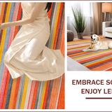Chic Minimalist Rainbow Design(Orange)
