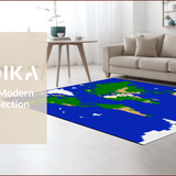 Contemporary Earthy Abstract Art(Blue)