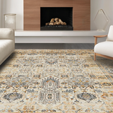 Elegant Abstract Trellis Composition(Beige)