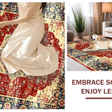 Elegant Geometric Tiled(Red)