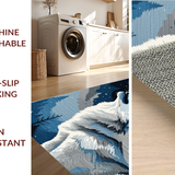 Elegant Lunar Wildlife Representation(Blue)