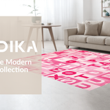 Dynamic Modern Alphabet Collection(Pink)