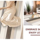 Contemporary Earthy Linear Design(Beige)