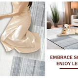 Distinctive Linear Trellis Visual Appeal(Gray)