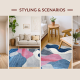 Lively Contemporary Symmetrical Art(Blue)