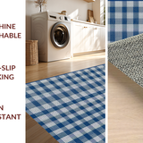 Trendy Rustic Plaid Home Decor Accent(Blue)