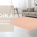 Contemporary Abstract Peach Aesthetic(Red)