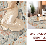 Sophisticated Faded Floral Design(Gray)