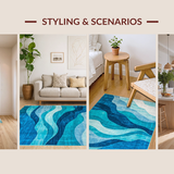 Charming Tie Dye Ocean Aesthetic(Blue)