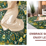 Minimalist Subdued Trellis Texture(Green)