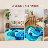 Blue Nursery Playful Imagery(Blue)