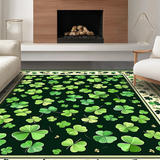 Festive Green Shamrock Decor(Green)