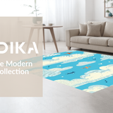 Blue Sky Exploration Motif(Blue)