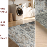 Luxurious Earth Tone Medallion Design(Gray)