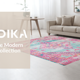 Chic Lagoon Floral Motif(Pink)