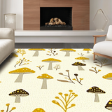 Artistic Colorful Mushroom Theme(Beige)