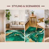 Contemporary Swirl Elegance(Green)