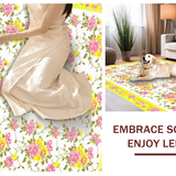Bright Seasonal Vases and Blooms(White)