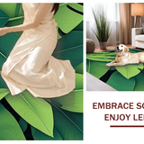 Elegant Leafy Botanical Arrangement(Green)