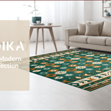 Chic Southwestern Ethnic Motif(Green)