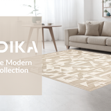 Contemporary Geometric Khaki Aesthetic(Beige)
