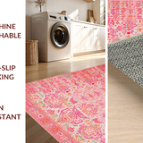 Chic Colorful Medallion Fusion(Pink)