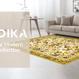 Vibrant Rustic Geometric Accents(Gold)